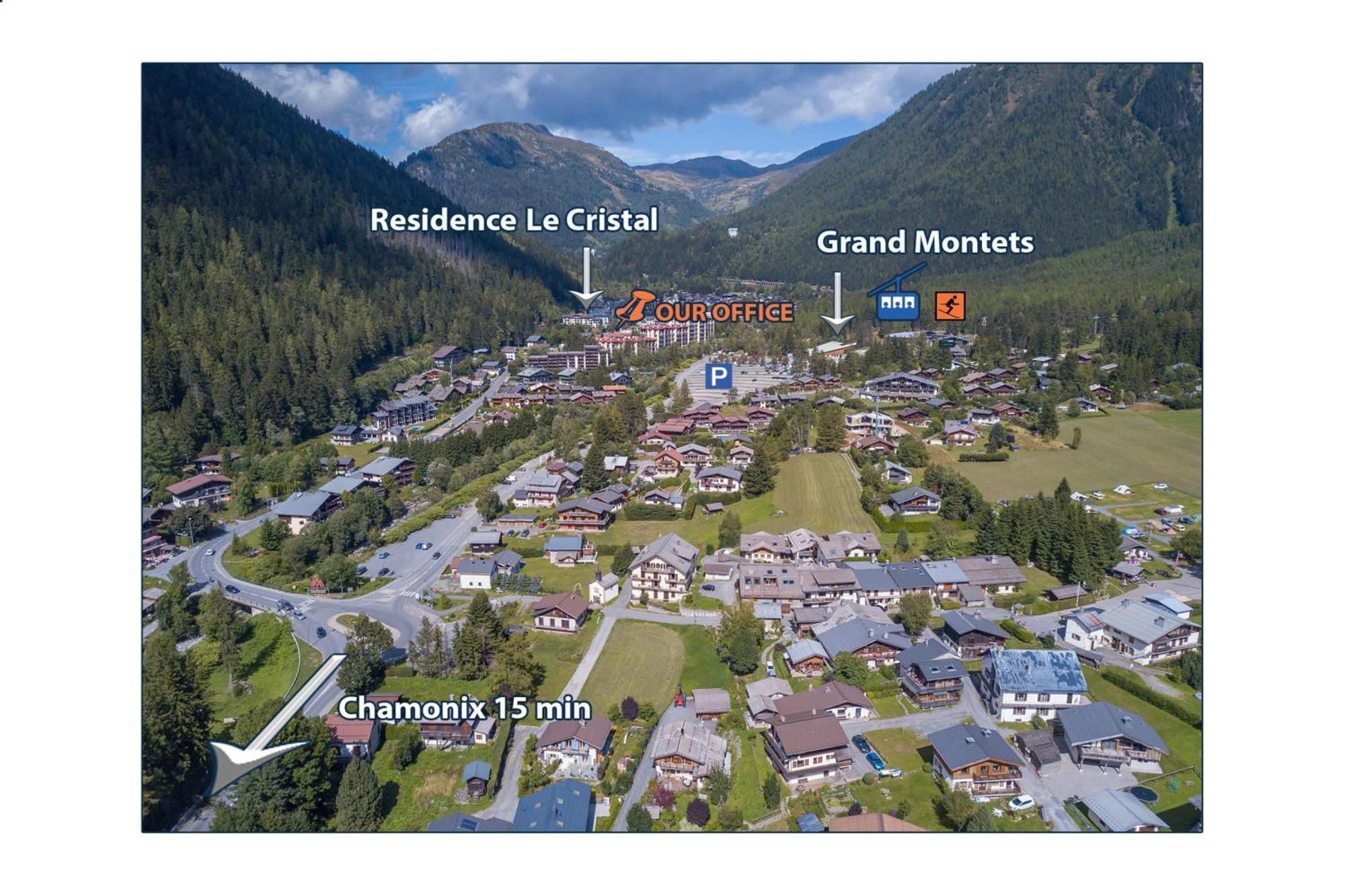 Residence Le Cristal Apartments شامونكس الغرفة الصورة